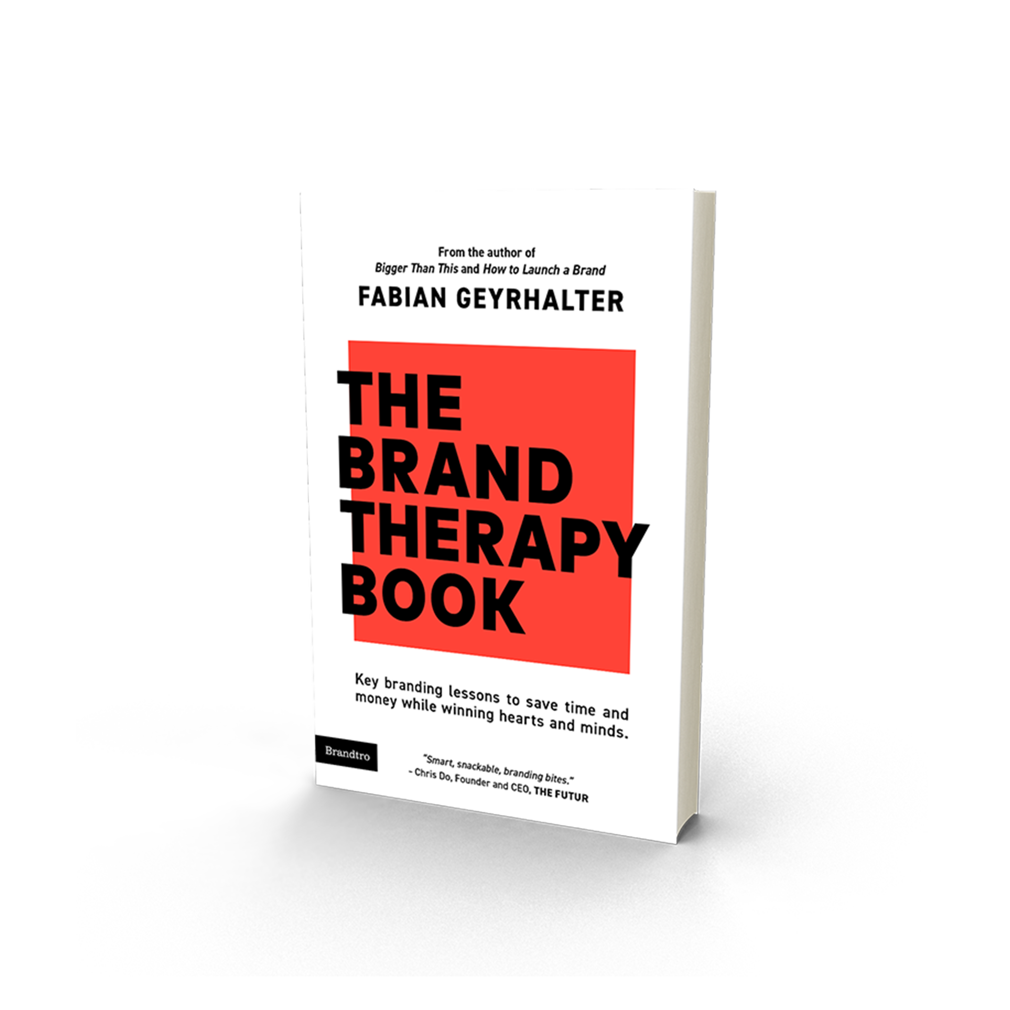 Book cover of the brand therapy book