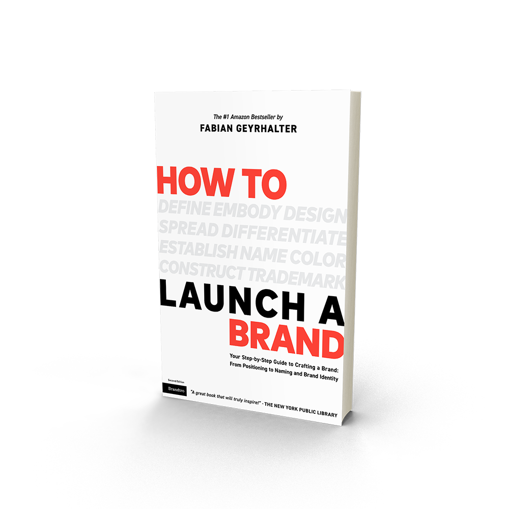 Book cover of how to launch a brand